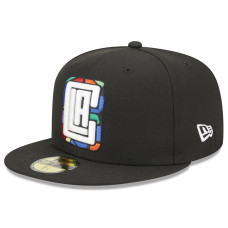 LA Clippers New Era 2022/23 City Edition Alternate Logo 59FIFTY Fitted Hat - Black