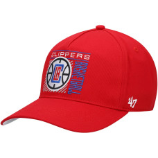 LA Clippers '47 Reflex Hitch Snapback Hat - Red