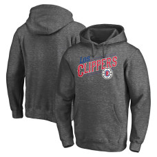 LA Clippers Fanatics Branded 2021 Noches Éne-Bé-A Core Pullover Hoodie - Charcoal