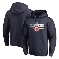 LA Clippers Fanatics Branded Hoops For Troops Pullover Hoodie - Navy