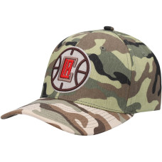 LA Clippers Mitchell & Ness Woodland Desert Snapback Hat - Camo