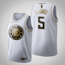 Los Angeles Clippers Montrezl Harrell #5 Golden Edition White Jersey