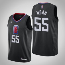 2020-21 Los Angeles Clippers Joakim Noah #55 Statement Jordan Brand Black Jersey
