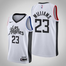 2019-20 Clippers Lou Williams #23 White City Jersey